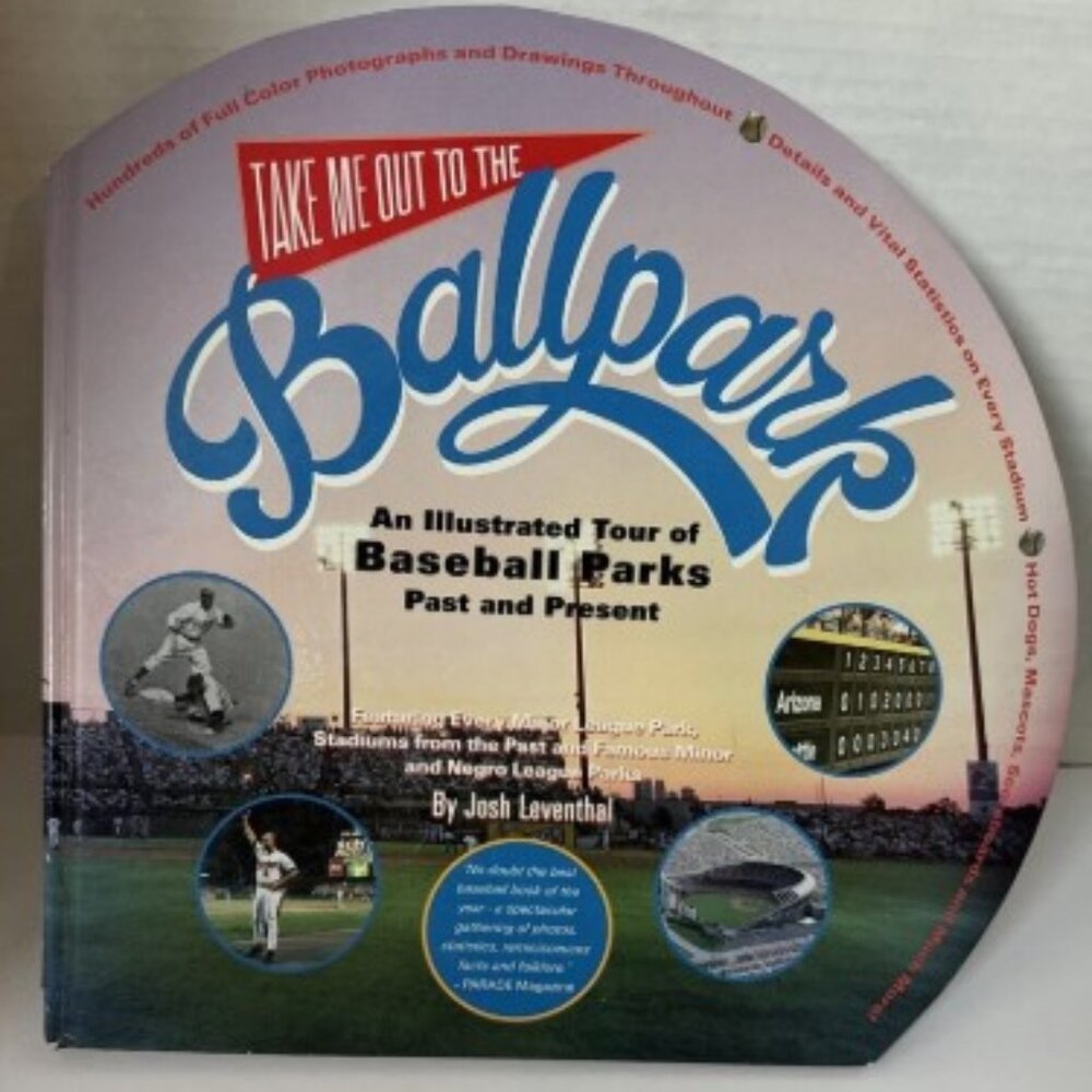 Take Me out Ballpark Baseball Parks by Josh Leventhal Illustrated Big Book Tour